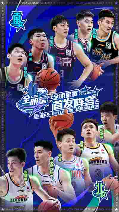 CBA全明星赛临近，球迷投票火热进行中